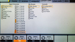 Behringer X32 safe channel